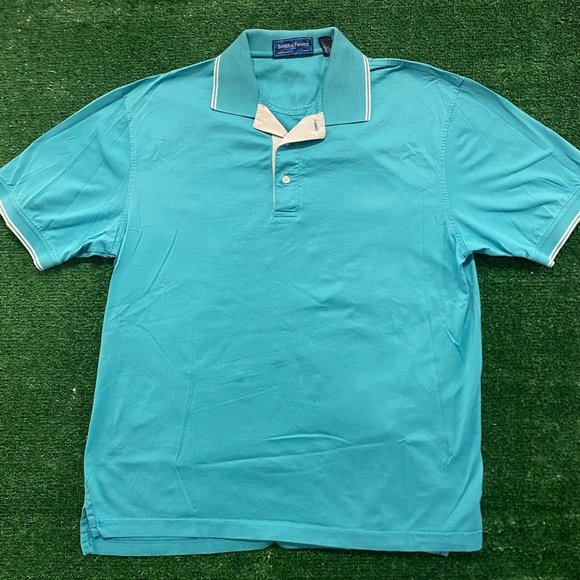Basic Essential Vintage 90s Polo Shirt - Picture 1 of 4